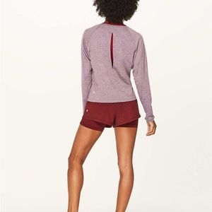 Lululemon Athletica Box it Out purple long sleeve top 6